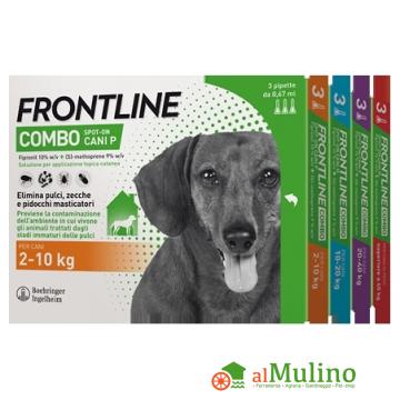  - FRONTLINE COMBO CANE 2-10 KG 3 PIPETTE