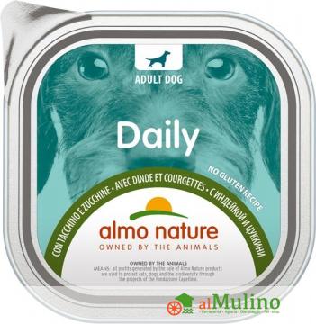 ALMO NATURE SPA - ALMO NATURE DAILY CANI TACCHINO E ZUCCHINE 100 G ++++