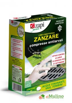  - ZAPI COMPRESSE ANTILARVA 20CMP 40GR.