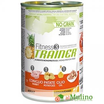 TRAINER - TRAINER ADULT MEDIUM&MAXI CON CONIGLIO 400 G ++++