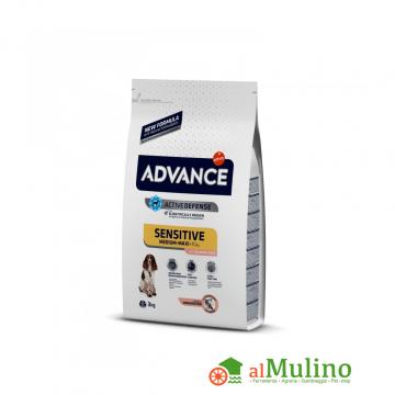 TRAINER - ADVANCE SENSITIVE M\M SALMONE E RISO CANE KG.3